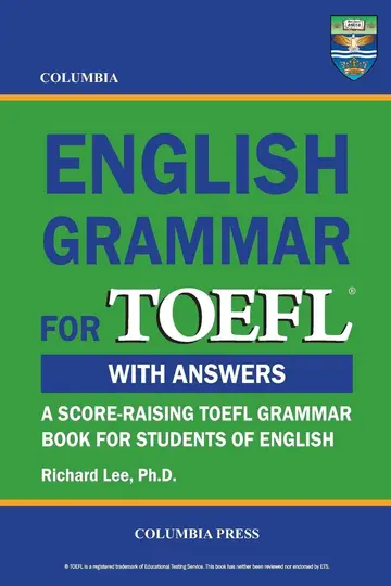 Cover of Columbia English Grammar for TOEFL with Answers