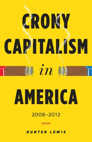 Cover of Crony Capitalism in America