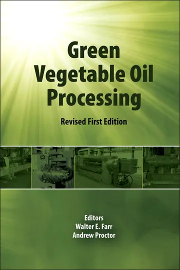 Cover of Green Vegetable Oil Processing