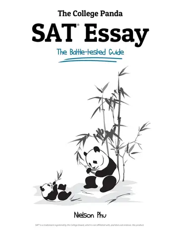 Cover of The College Panda's SAT Essay