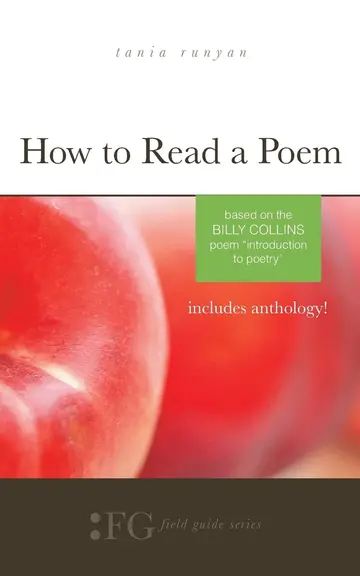 Cover of How to Read a Poem