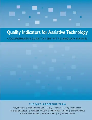 Cover of Quality Indicators for Assistive Technology