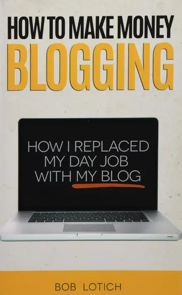 Cover of How to Make Money Blogging