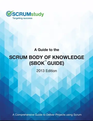 Cover of Scrum Body of Knowledge