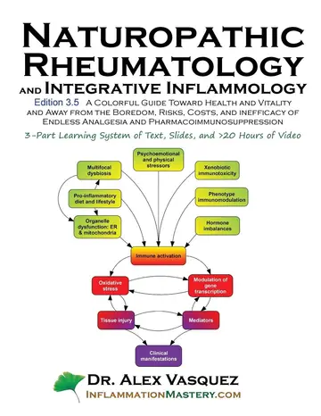Cover of Naturopathic Rheumatology and Integrative Inflammology V3.5