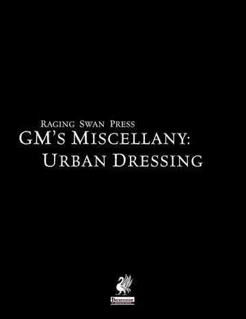 Cover of Raging Swan's GM's Miscellany