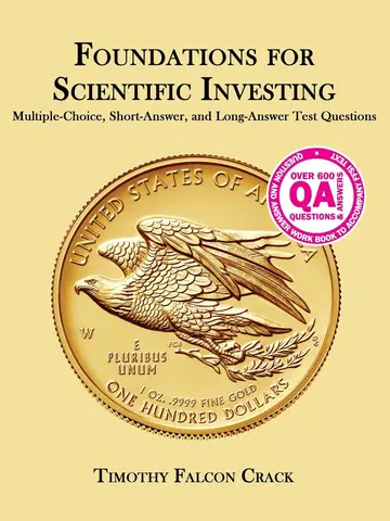 Cover of Foundations for Scientific Investing