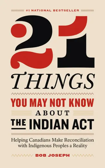 Cover of 21 Things You May Not Know About the Indian Act
