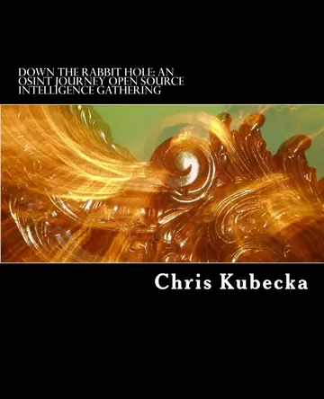 Cover of Down the Rabbit Hole an OSINT Journey