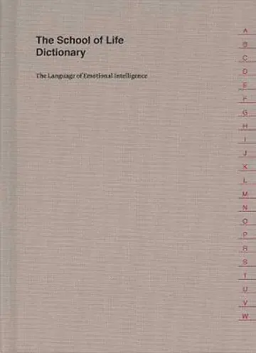 Cover of School of Life Dictionary