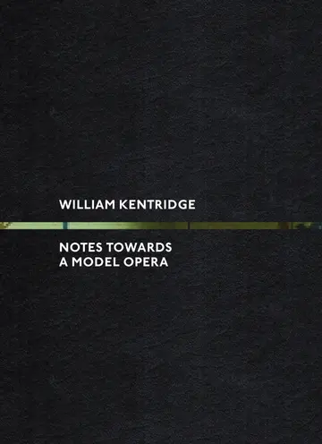 Cover of Notes Towards a Model Opera
