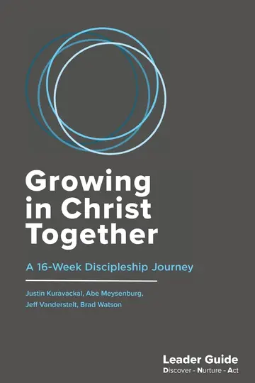 Cover of Growing in Christ Together, Leader Guide
