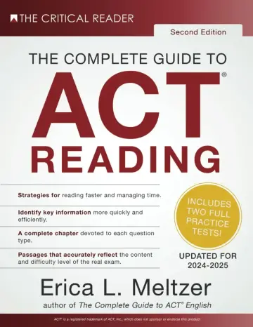 Cover of The Complete Guide to ACT Reading, 2nd Edition