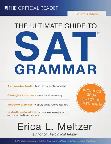 Cover of The Ultimate Guide to SAT Grammar, 4th Edition
