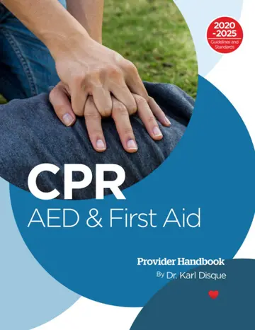 Cover of CPR, AED & First Aid Provider Handbook