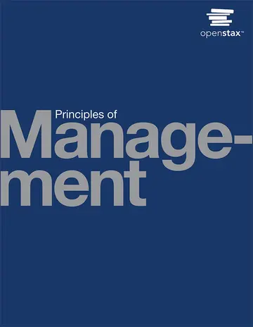 Cover of "Principles of Management by OpenStax "