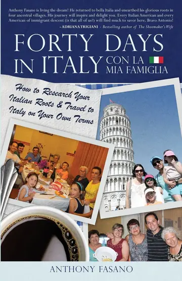 Cover of Forty Days in Italy Con La MIA Famiglia