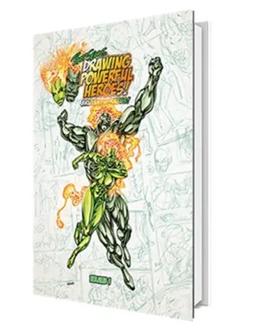 Cover of Bart Sears' Drawing Powerful Heroes