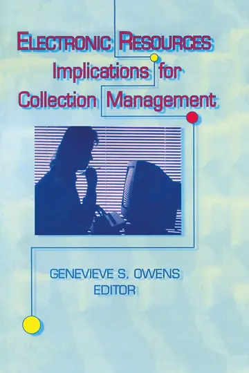 Cover of Electronic Resources