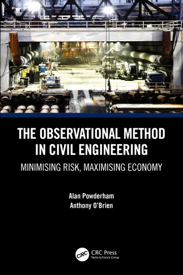 Cover of The observational method in civil engineering