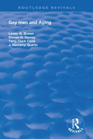 Cover of Gay Men and Aging