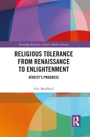 Cover of Religious Tolerance from Renaissance to Enlightenment