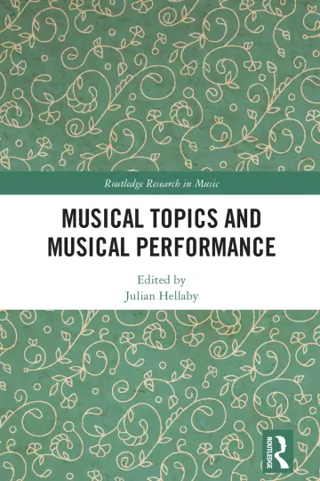 Cover of Musical Topics and Musical Performance