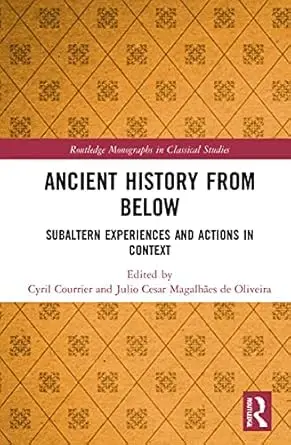 Cover of Ancient History from Below