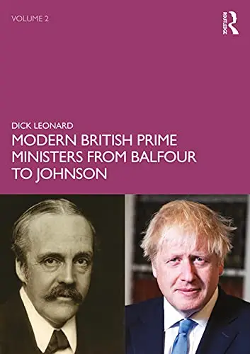 Cover of Modern British Prime Ministers from Balfour to Johnson