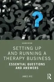 Cover of Setting up and Running a Therapy Business