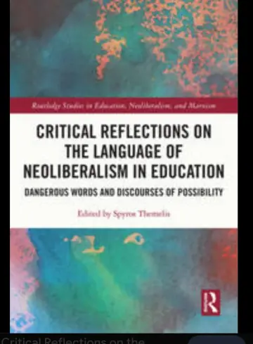 Cover of Critical Reflections on the Language of Neoliberalism in Education