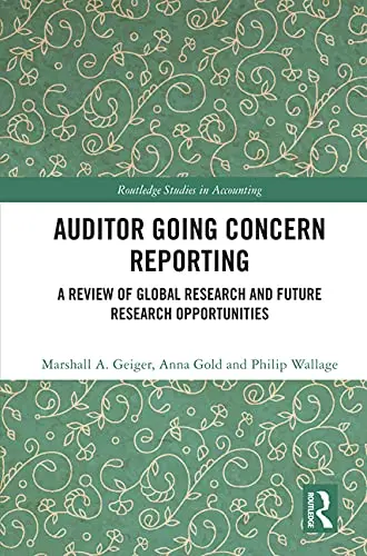 Cover of Auditor Going Concern Reporting