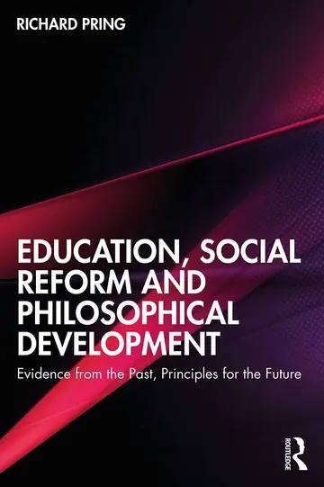 Cover of Education, Social Reform and Philosophical Development