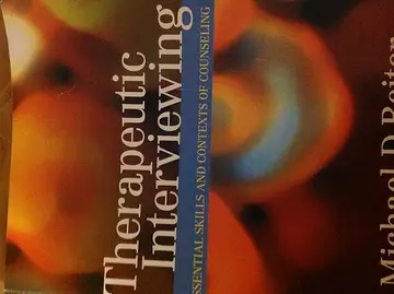 Cover of Therapeutic Interviewing