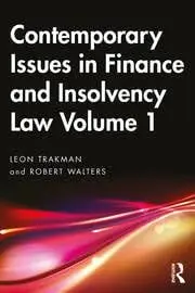 Cover of Contemporary Issues in Finance and Insolvency Law Volume 1