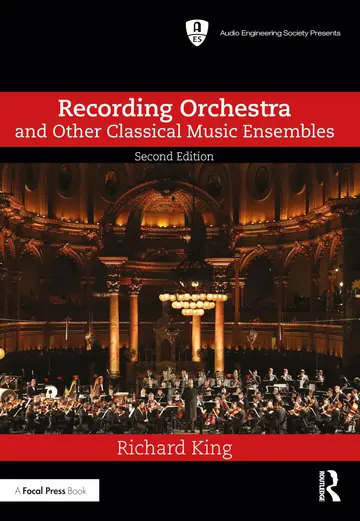 Cover of Recording Orchestra and Other Classical Music Ensembles