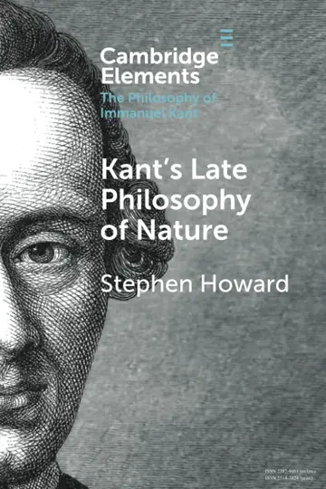 Cover of Kant's Late Philosophy of Nature