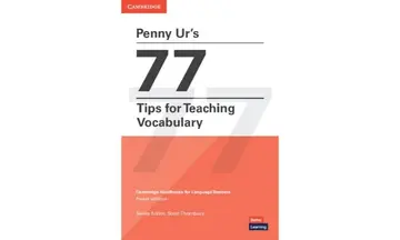Cover of Penny Ur's 77 Tips for Teaching Vocabulary (Cambridge Handbooks for Language Teachers)