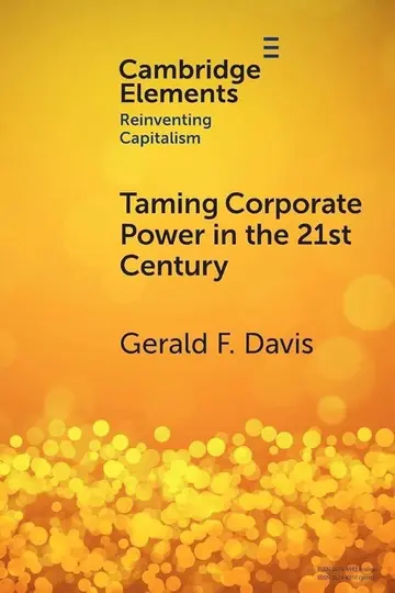 Cover of Taming Corporate Power in the 21st Century