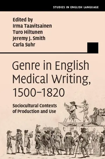 Cover of Genre in English Medical Writing, 1500–1820