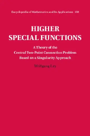 Cover of Higher Special Functions