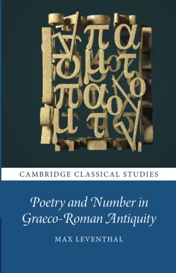 Cover of Poetry and Number in Graeco-Roman Antiquity