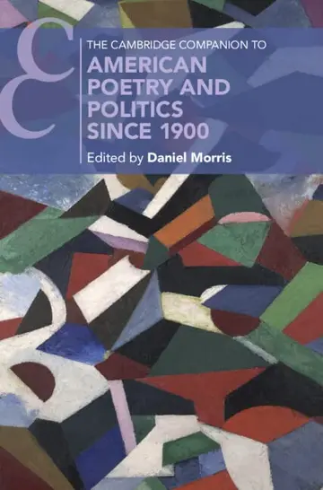 Cover of The Cambridge Companion to American Poetry and Politics since 1900
