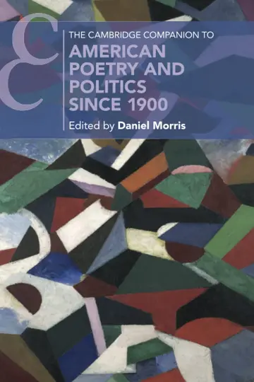 Cover of The Cambridge Companion to American Poetry and Politics since 1900