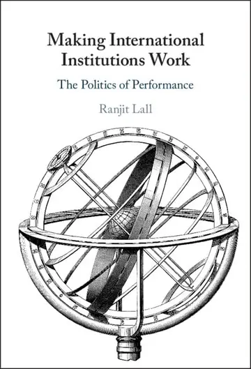 Cover of Making International Institutions Work