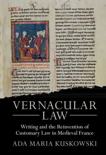 Cover of Vernacular Law