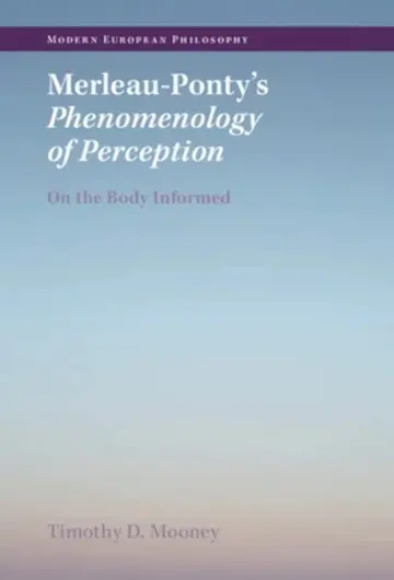 Cover of Merleau-Ponty's Phenomenology of Perception