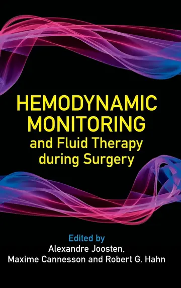 Cover of Hemodynamic Monitoring and Fluid Therapy during Surgery