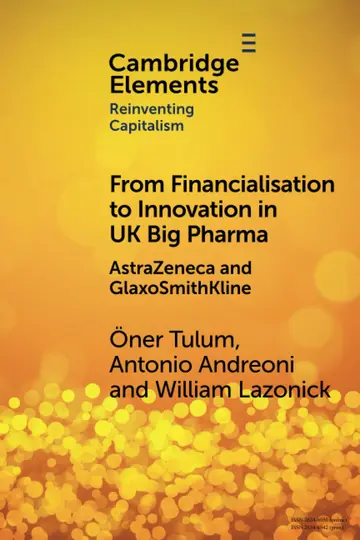 Cover of From Financialisation to Innovation in UK Big Pharma