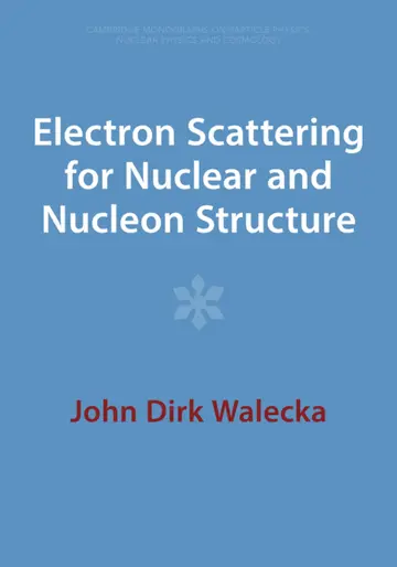 Cover of Electron Scattering for Nuclear and Nucleon Structure